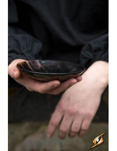 Tigela do Estalajadeiro, 15 cm. acabamento escuro