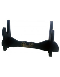 Suporte de arma SteamPunk de madeira