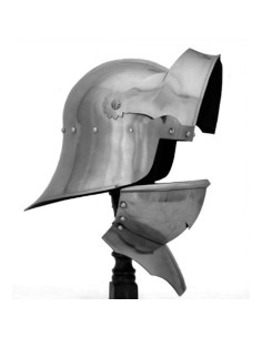 Capacete Sallet Gótico Alemão com Barbote 2
