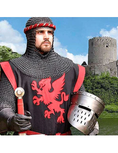 Capacete de Cavaleiro Medieval de Transição 2