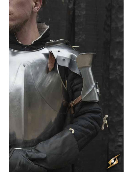 Ombreiras medievais milanesas, aço...