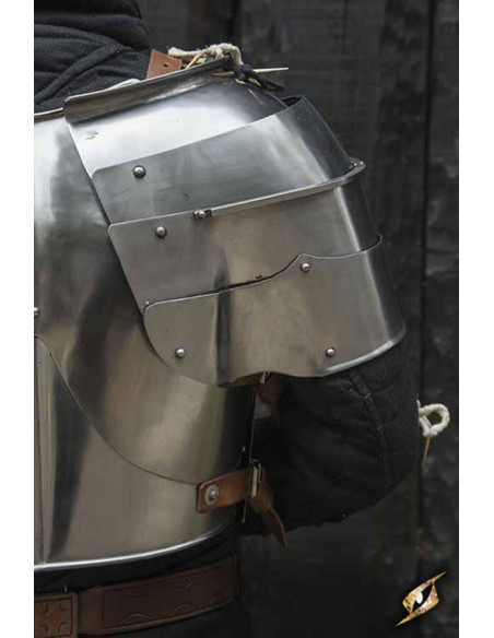 Ombreiras medievais milanesas, aço...