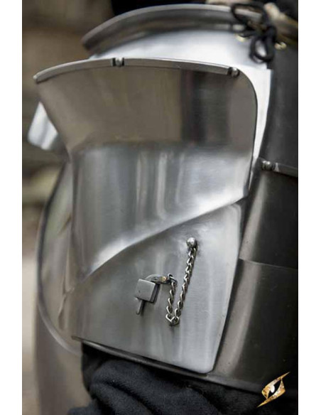 Ombreiras medievais milanesas, aço...