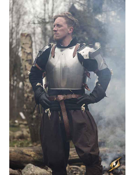 Ombreiras medievais milanesas, aço...