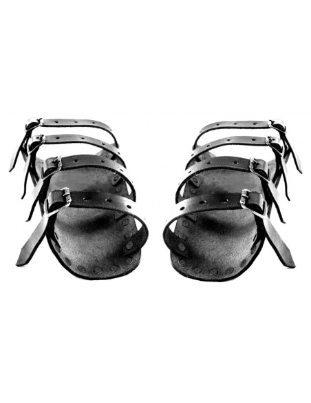 Braçadeiras medievais Mar em couro preto