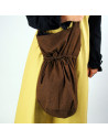 Bolsa tiracolo Leti marrom