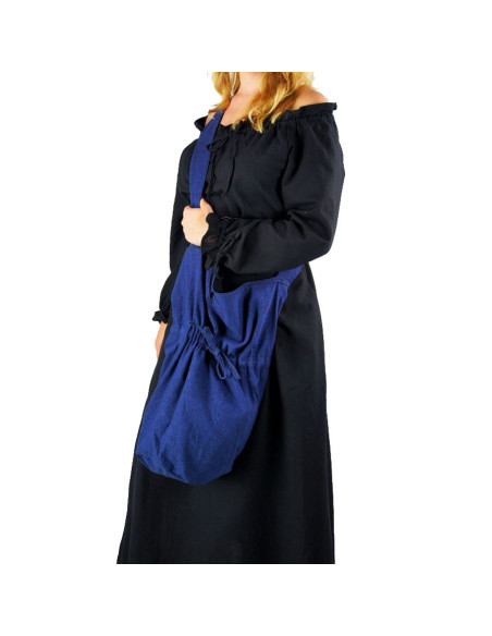 bolsa tiracolo leti azul