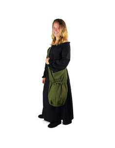 Bolsa de ombro verde Leti