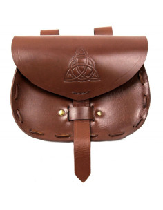 Bolsa Celtic Knot Erin em couro