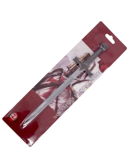 Abre-cartas-Templário II, níquel...