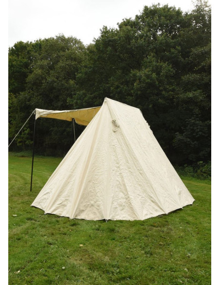 Tenda Saxônica 4 x 6 m., branco natural