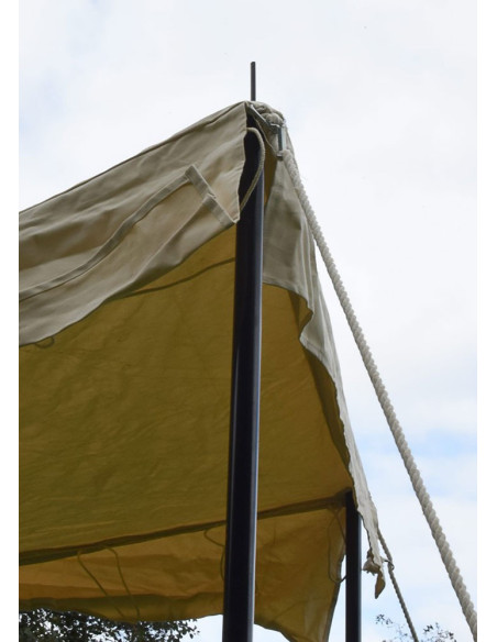 Tenda Saxônica 4 x 6 m., branco natural