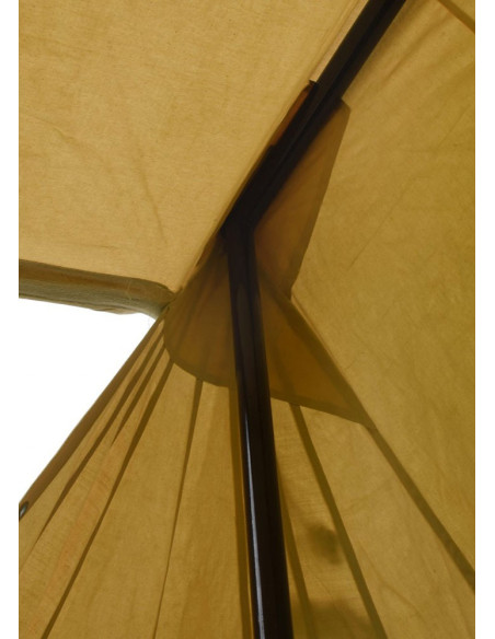 Tenda Saxônica 4 x 6 m., branco natural