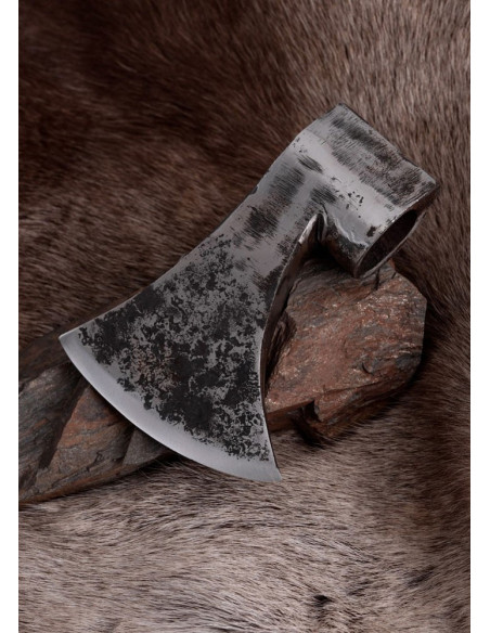 Cabeça de machado Viking forjada à mão