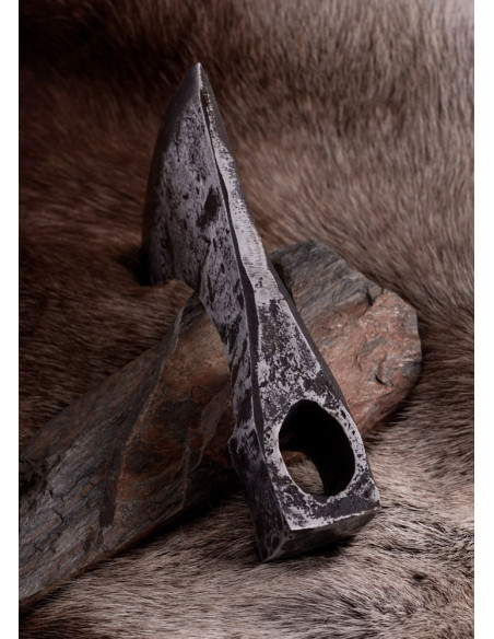 Cabeça de machado Viking forjada à mão