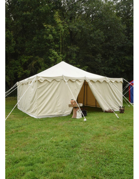 Tenda medieval Herold 6 x 6 m....