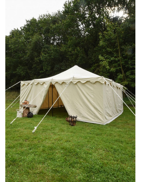 Tenda medieval Herold 6 x 6 m....