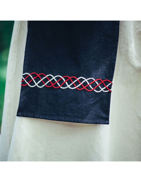 Avental Viking preto modelo Bua