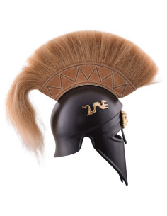 Capacete ítalo-coríntio com pluma, S VII aC 2