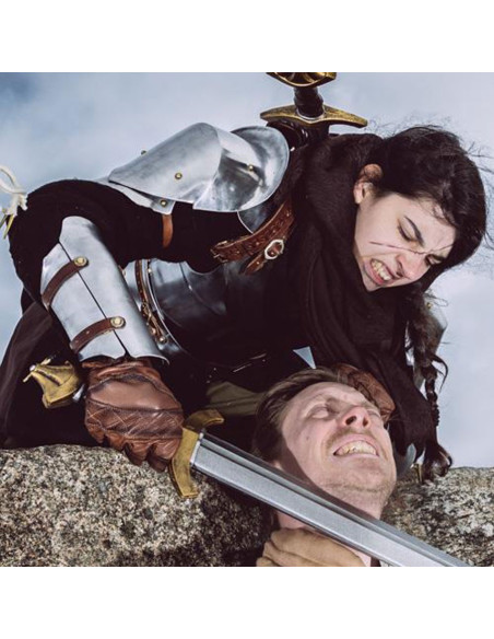 Espada medieval de uma mão série...