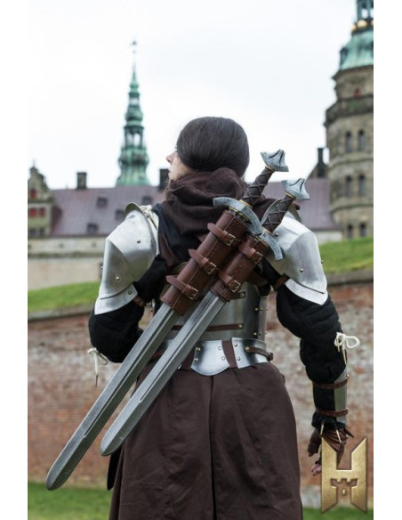 Espada medieval de uma mão série...