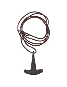 Pingente de martelo de Thor, forjado à mão