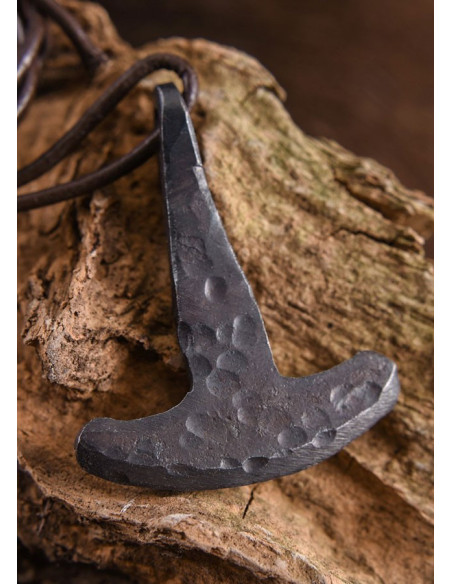 Pingente de martelo de Thor, forjado...