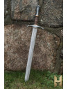 Espada medieval bastarda série Stronghold 96 cm, cor metal