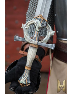 Espada Stronghold série nobre 96cm, cor marfim 2