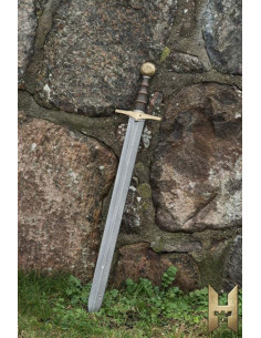 Espada de cavaleiro da série Stronghold 87 cm, ouro