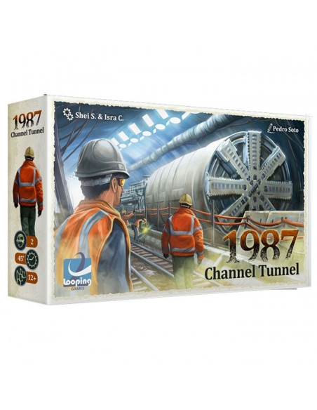 Jogo de mesa Channel Tunnel 1987, em...