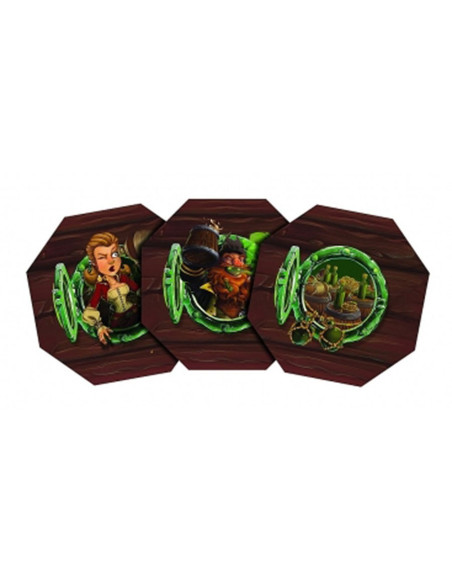 Jogo de mesa Piratoons, em Português