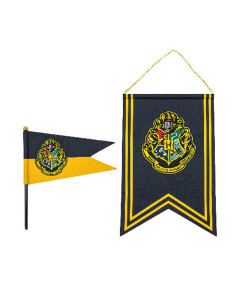 Bandeira e brasão de Hogwarts, de Harry Potter