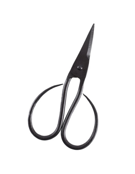 Tesoura medieval forjada a mão