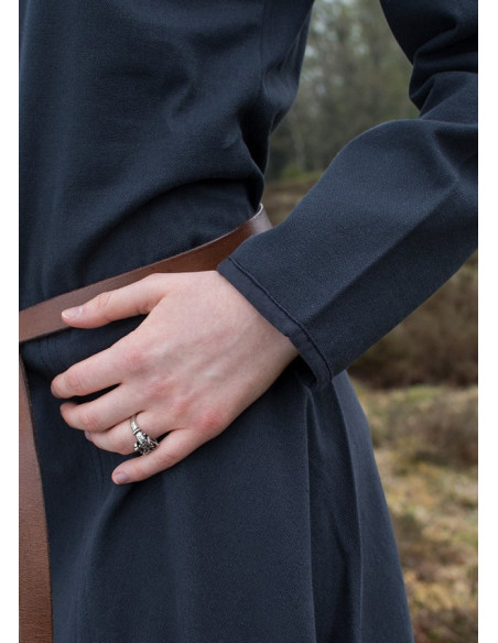 Vestido Longo Viking Afra, Azul Escuro