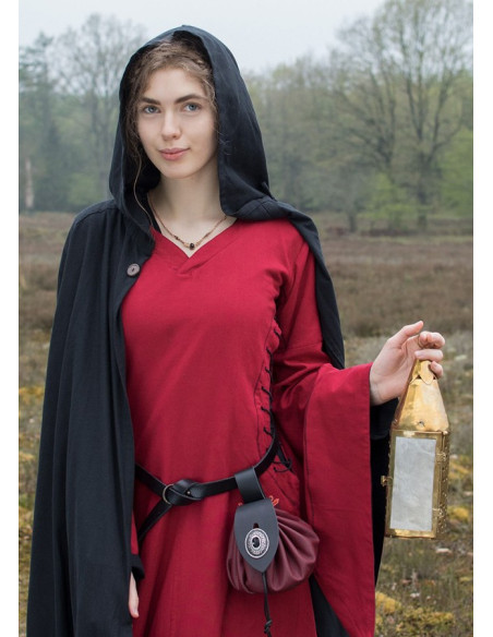 Vestido medieval aberto Bliaut Amal,...