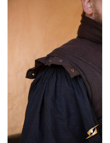 Gambeson guerreiro medieval sem...