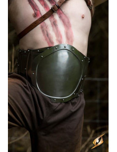 Pancera selvagem em metal, acabamento polido 2