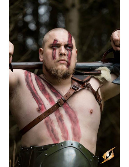 Pancera selvagem em metal, acabamento...