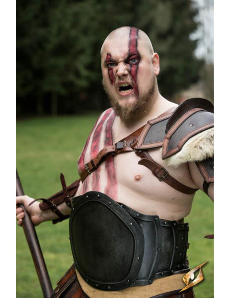 Pancera selvagem em metal, acabamento...