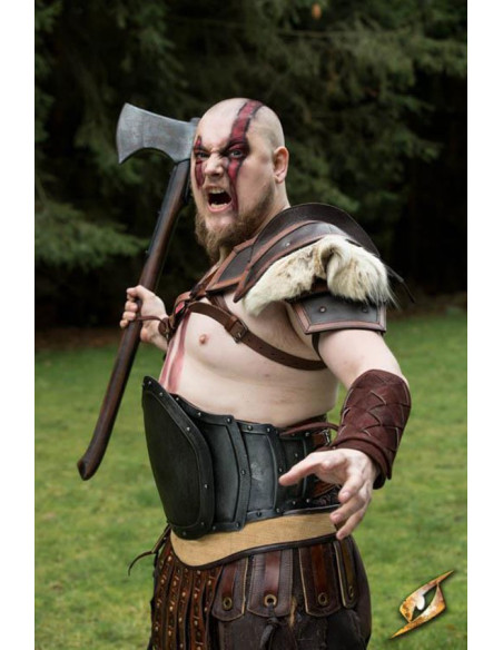 Pancera selvagem em metal, acabamento...