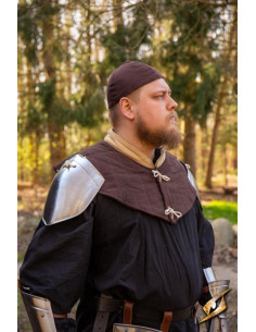 Ombreiras medievais simples de Squire, acabamento polido 2