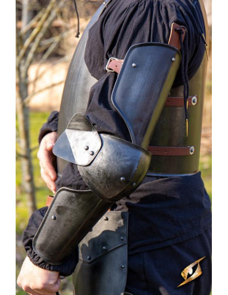 Protetores de braço medievais,...