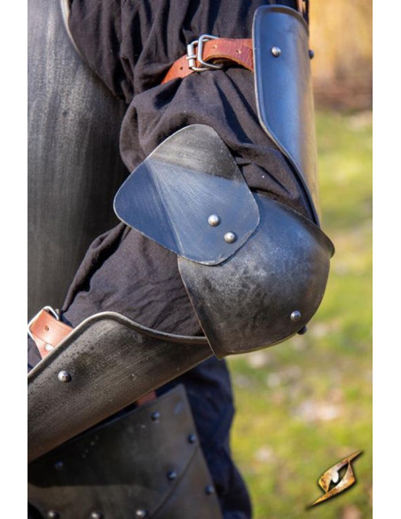 Protetores de braço medievais,...