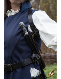 Tahalí de ombro para Varinha Mágica, cor preta