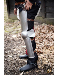 Protetores de perna para Soldier, acabamento acetinado 2