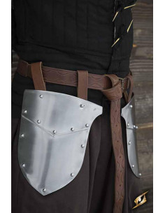 Borlas medievais do guerreiro, acabamento polido 2