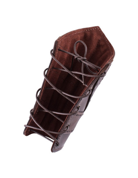 Braceletes medievais acolchoados, casal