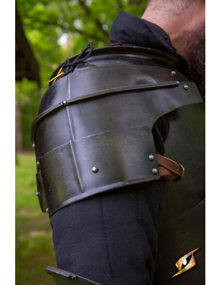 Ombreiras medievais milanesas, aço...