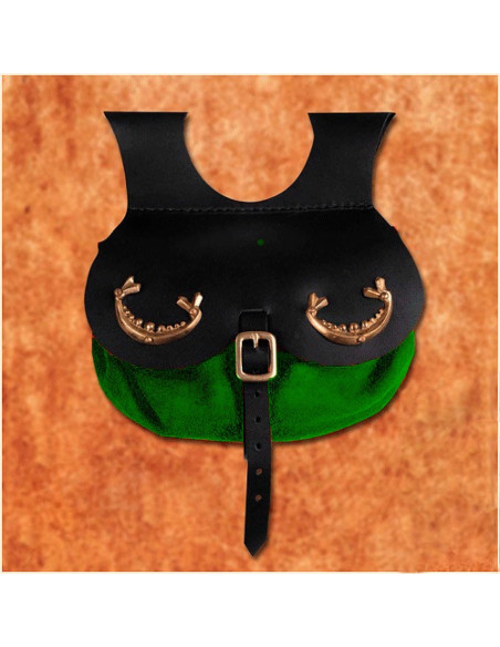 Bolsa Viking modelo Thane, cor verde